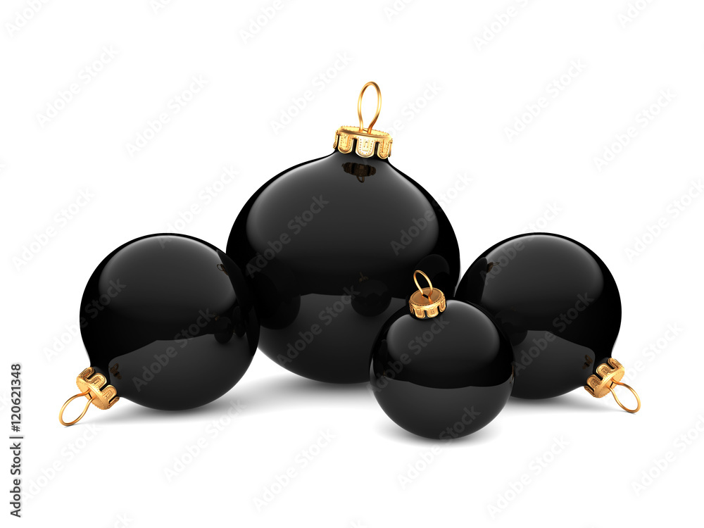 Black Christmas ball Black Christmas ball