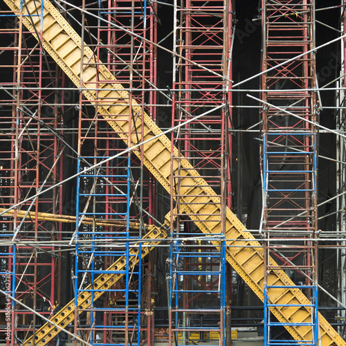 Construction site in Manhattan, New York City