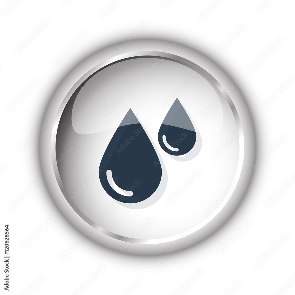 Web button with black Blood icon on white background Web button with black Blood icon on white background