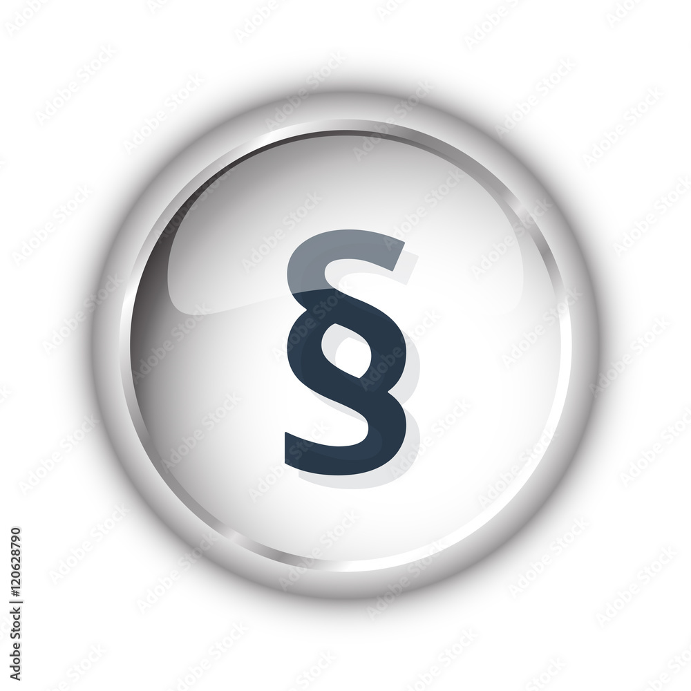 Web button with black Paragraph icon on white background Web button with black Paragraph icon on white background