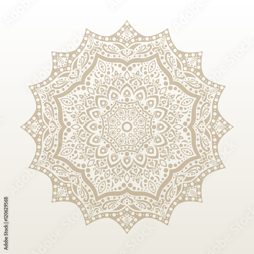 Beige flowers on a light background.