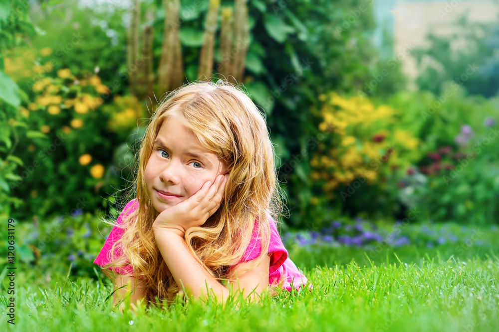 pretty smiling child pretty smiling child