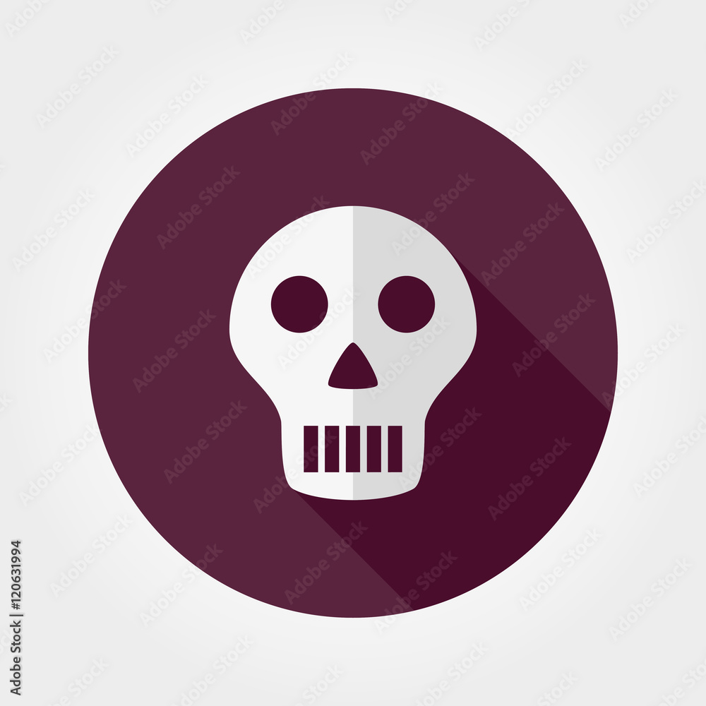 Skull. Vector icon. Skull. Vector icon.