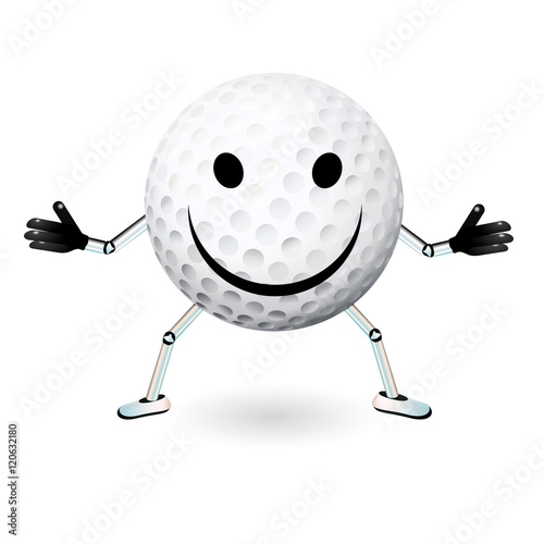 golf ball smiley