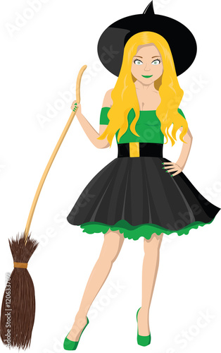 Halloween witch