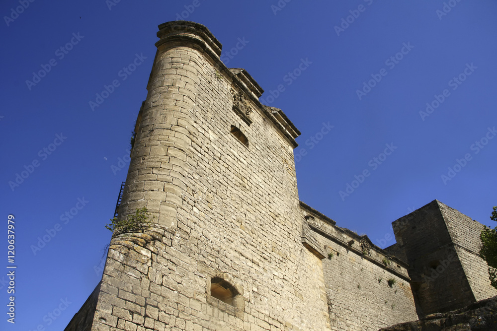 Castillo de Sabiote en la provincia de Jaén, Andalucía