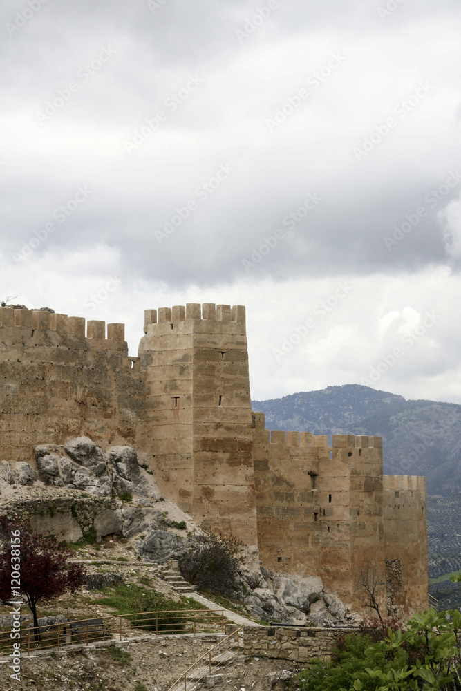 Castillo de la La Iruela en la provincia de Jaén, Andalucía
