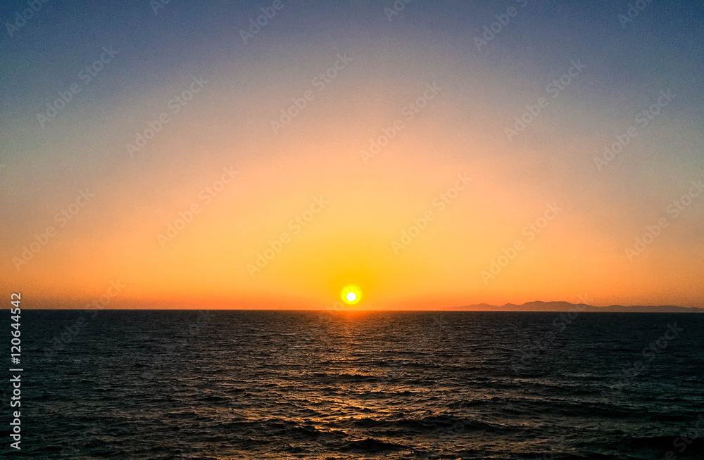 Oia, Santorini at Sunset
