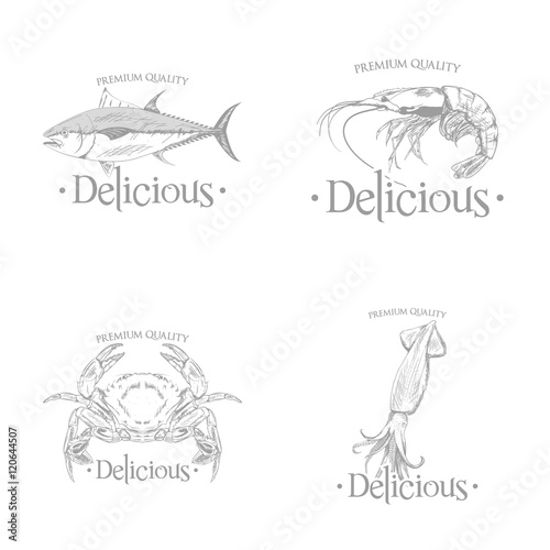 Sea food label