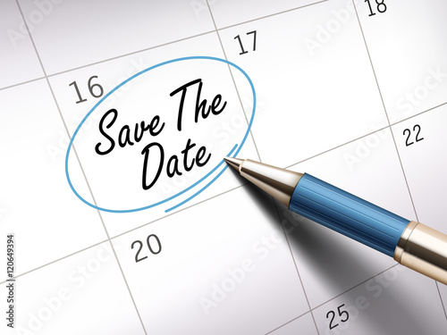 save the date words