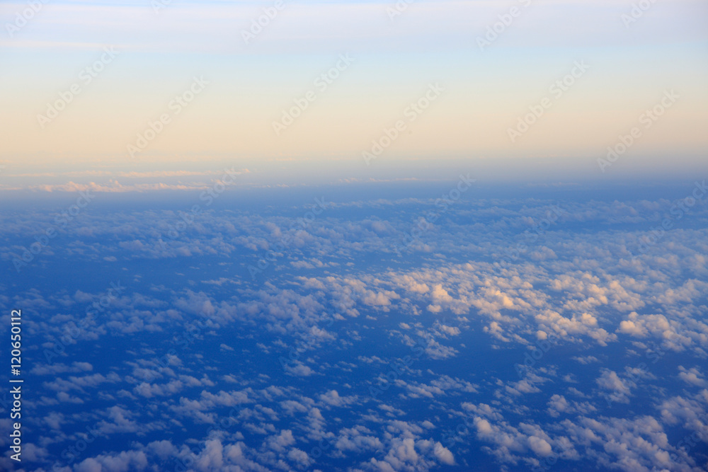飛行機から見た雲 飛行機から見た雲