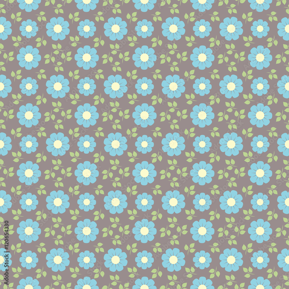 Floral pattern with tiny flowers Floral pattern with tiny flowers
