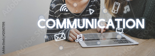 Fotografie Social Networking Global Communications Technology Connection Co