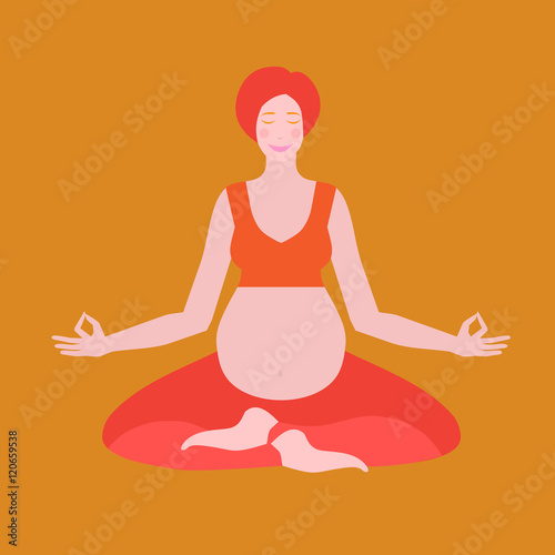 yoga poses for pregnant women, future mother, healthy lifestyle exercises, baby care, motherhood and fitness