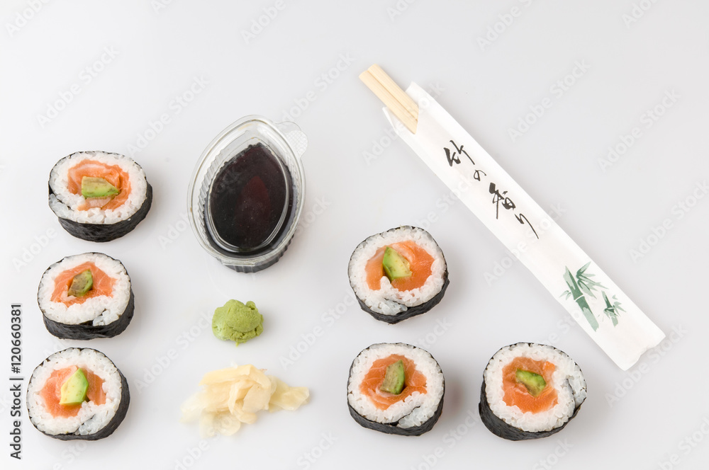 Japanese seafood sushi Japanese seafood sushi