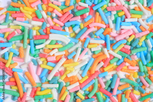 Fotografie Sweet sprinkles for ice cream topping