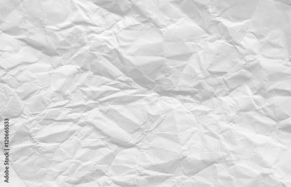 Background of crumpled white paper Background of crumpled white paper