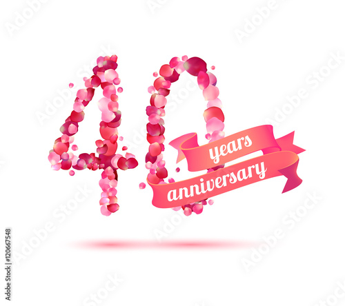 forty (40) years anniversary