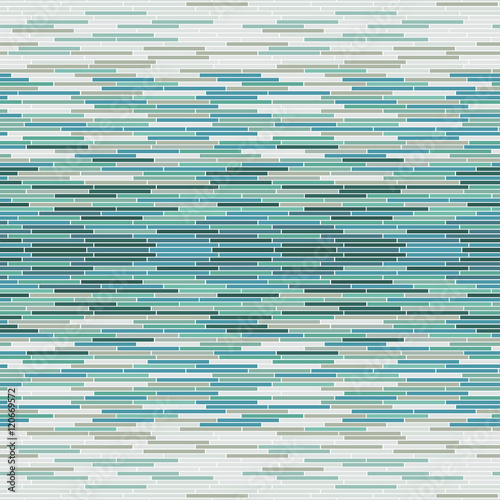 Vector seamless pattern with bathroom or kitchen turquoise tile