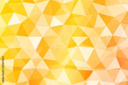 abstract low poly orange background. vector illustration. for idea your banner, presentation
