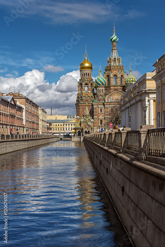 Cathedral Savior on the blood in St Petersburg