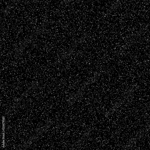 Black abstract background with film grain texture, noise, dotwork, halftone, grunge for design concepts, banners, posters, wallpapers, web, presentations and prints. Vector illustration.