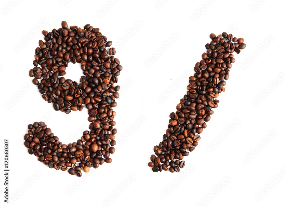 numbers from coffee beans numbers from coffee beans