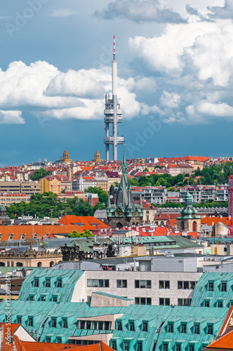 View on Prague lamdmark