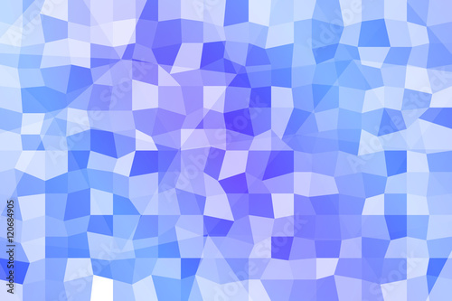 abstract low poly blue background. vector