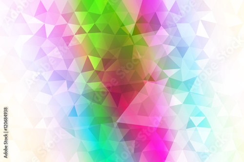 abstract low poly multi color background. vector illustration.