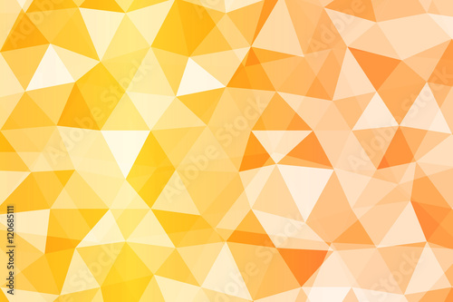 abstract low poly orange background. vector illustration. for idea your banner, presentation