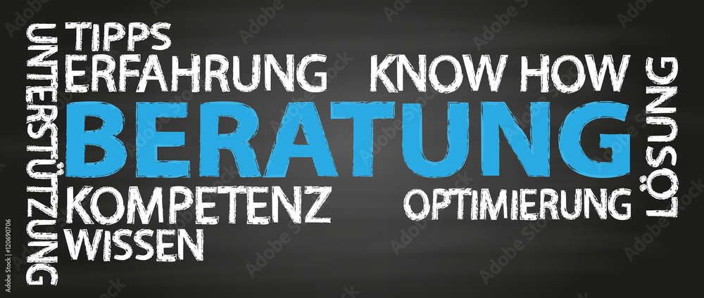 Fototapeta premium Beratung