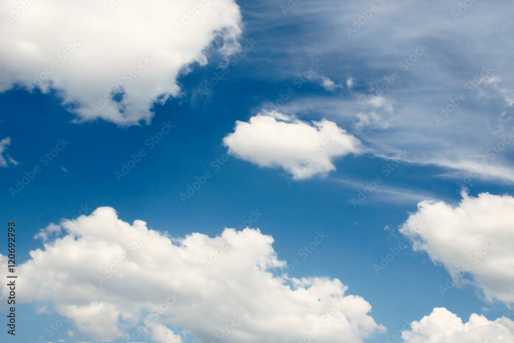 Obraz premium sky clouds background