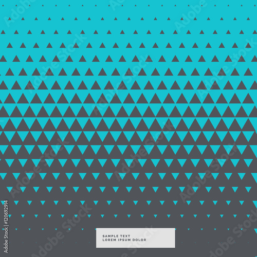 blue and gray abstract triangle background