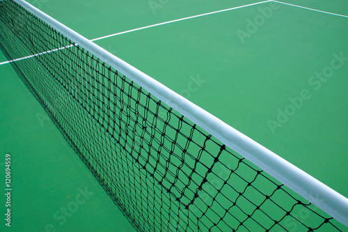 Net of Tennis Court