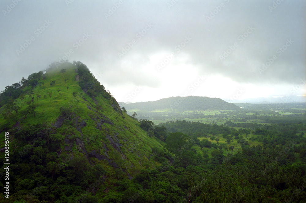 Mountains, Dambulla, Sri Lanka
