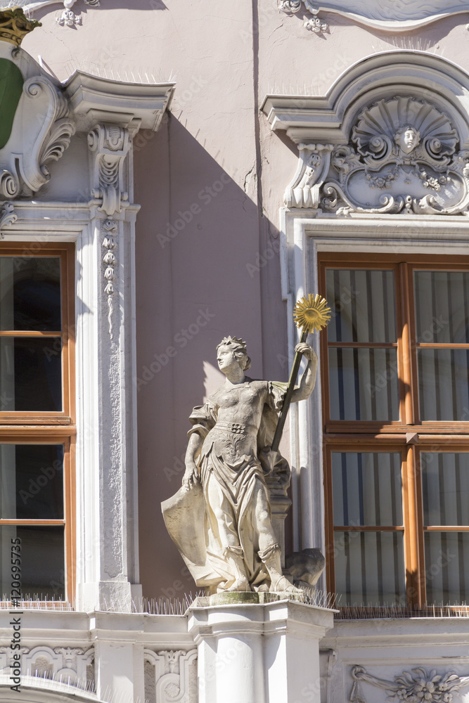 Obraz premium Fassadenfigur in Bautzen