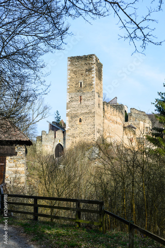 Burgruine Kaja, Thayatal, Niederösterreich photo