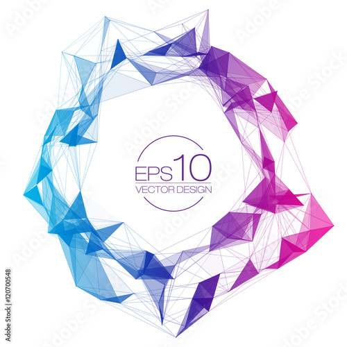 Colorful Mesh Vector Background | EPS10 Design