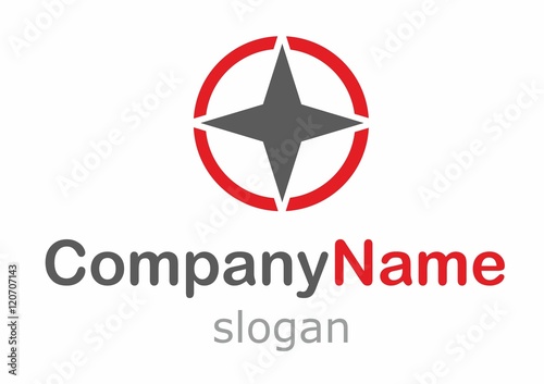 Company name - company logo (modern / minimalism)