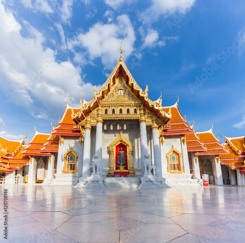 Marble Temple  Bangkok  Thailand