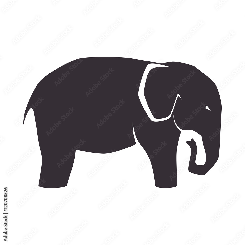 icon elephant design isolated vector illustration eps 10 icon elephant design isolated vector illustration eps 10