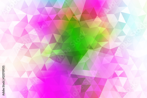 abstract low poly multi color background. vector illustration.