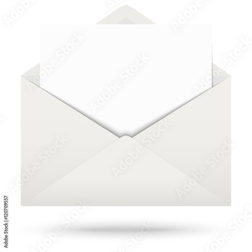 Envelope with notepad