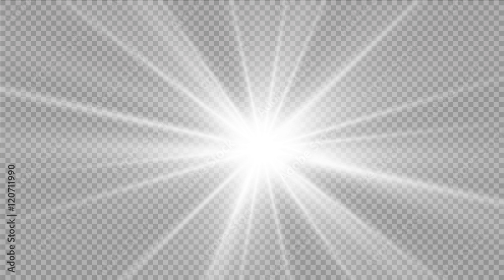 Glow light effect. Star burst with sparkles. Vector illustration Glow light effect. Star burst with sparkles. Vector illustration