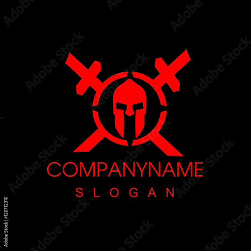 company name 374 - black and red warrior 