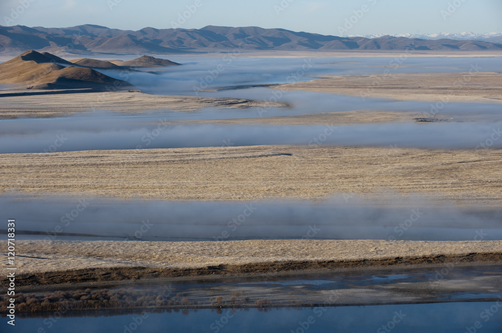 The Yellow River in Sichuan Province, the second longest river in China after the Yangtze, Sichuan, China The Yellow River in Sichuan Province, the second longest river in China after the Yangtze, Sichuan, China