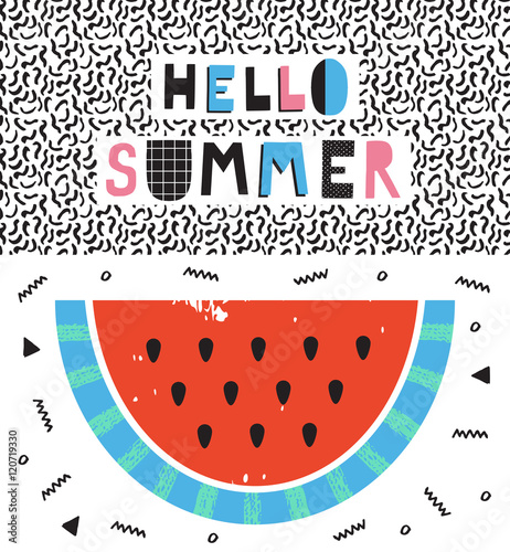 Hello summer cards