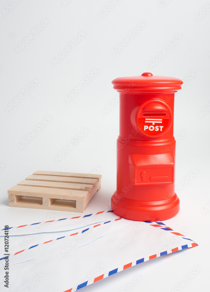 Letter ,post with white background Letter ,post with white background