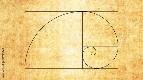 The Golden Spiral / Sacred Geometry Spiral 